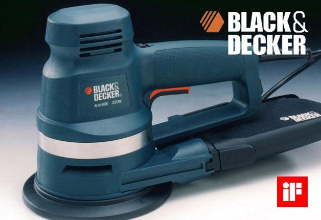 Black & Decker Random Orbit Sander full product design