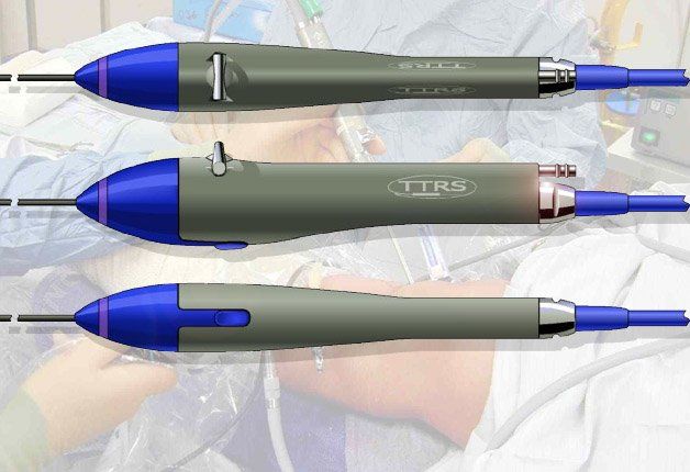 Gyrus TTRS keyhole surgical device