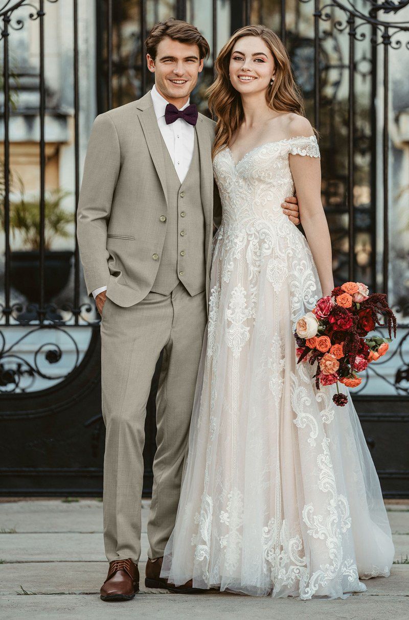 Best Designer Slim Fit Tuxedo Suit for Rent or Buy at Value