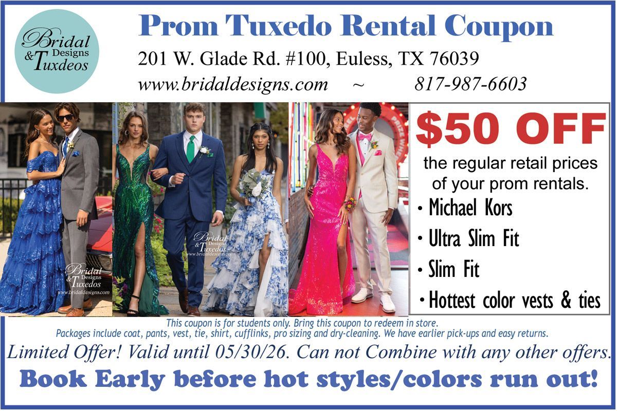 Prom tuxedo suit rental coupon 2026 - rent a tux