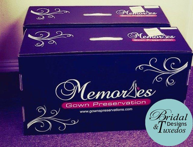 Wedding dress bridal gown cleaning and preservation