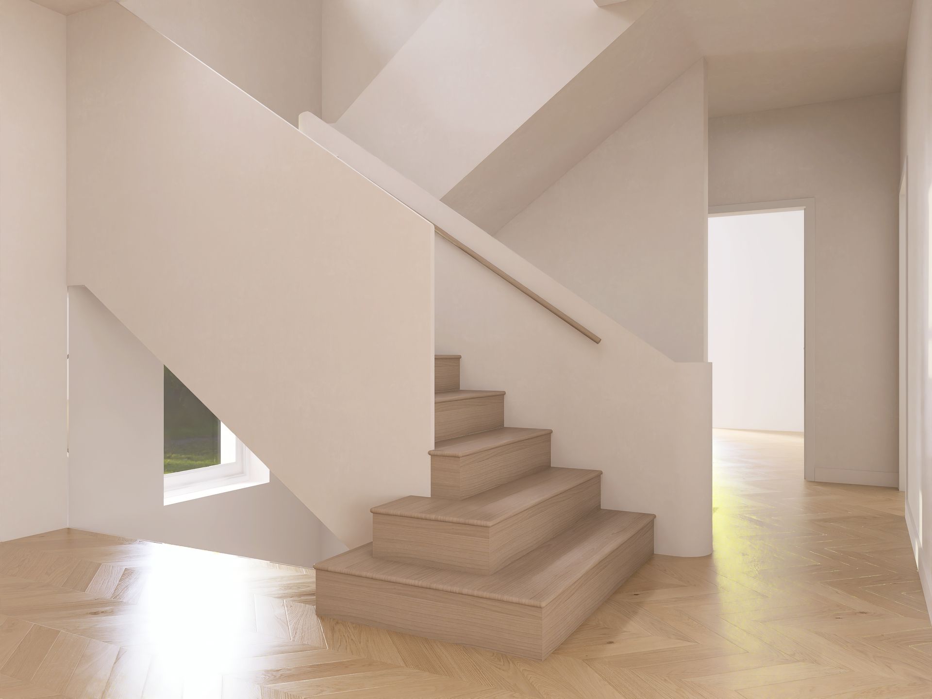 Planung und Gestaltung Treppenhaus