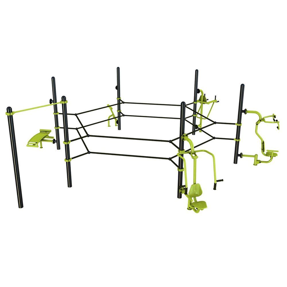 Octogone MMA équipé