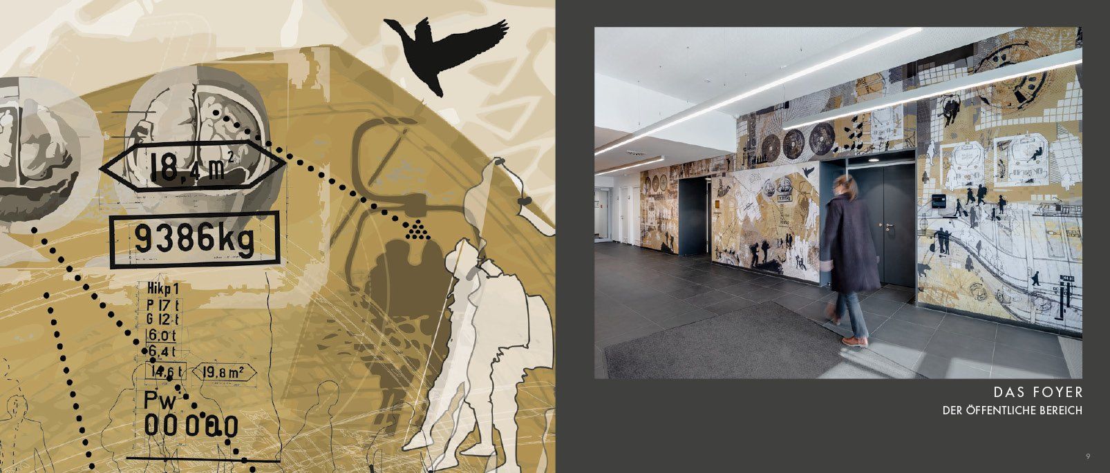 Grafik Design Heide Aufgewekt, Josef Danner