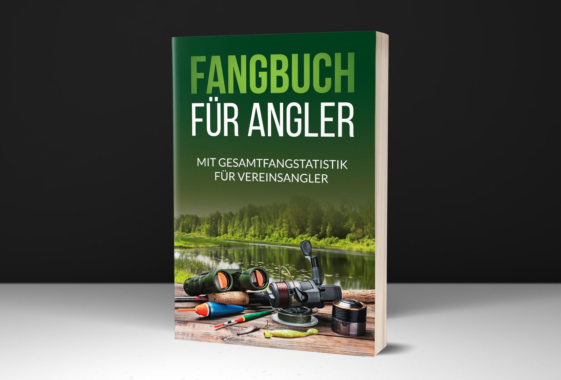 von Marian Sommer entworfen Fangbuch für Angler