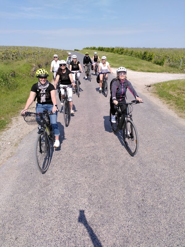 Balade guidée vélo Champagne