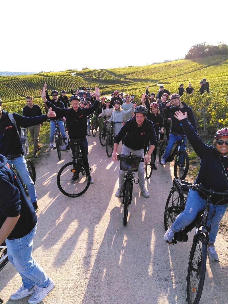 Balade guidée vélo vignoble Champagne