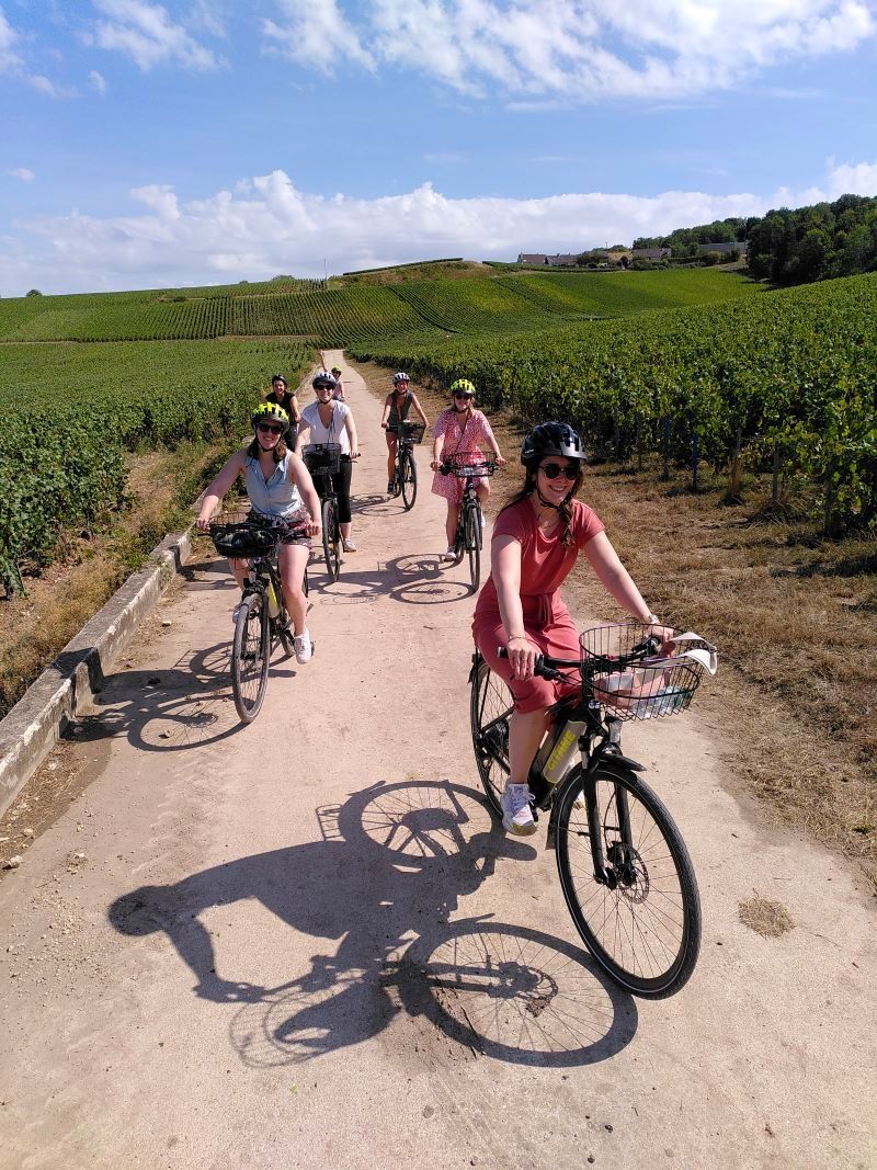 Balade guidée vélo vignoble Champagne