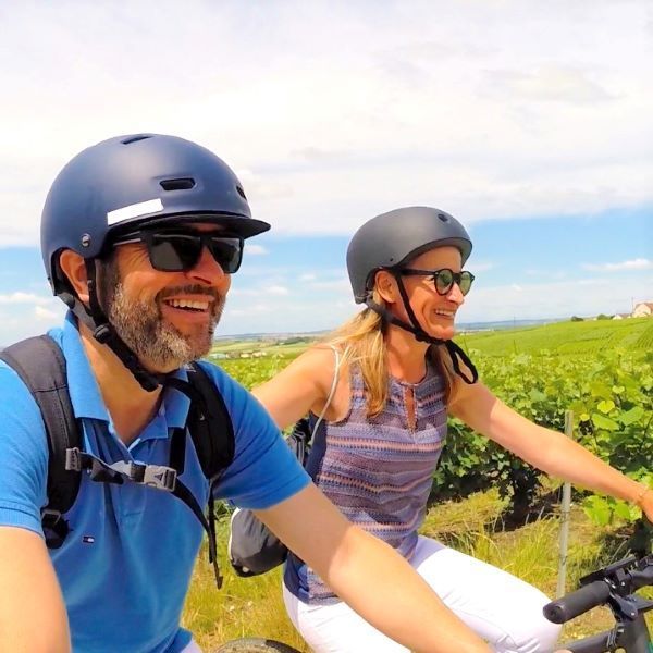 Champagne bike tour