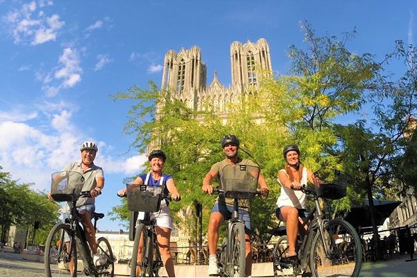 E-bike tour Cathédrale Reims