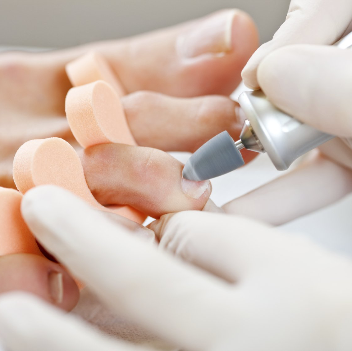 Podologie Fachpraxis für medizinische Fußpflege Fußbehandlung, Nägel schleifen