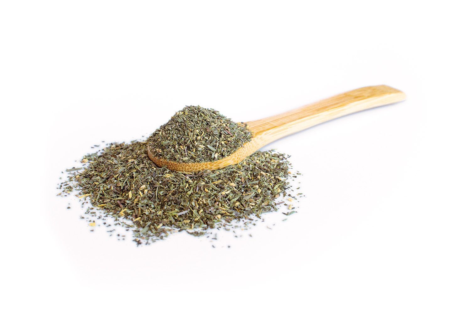 HERB CARE BONCHO Kräutermischung auf einem Holzlöffel
