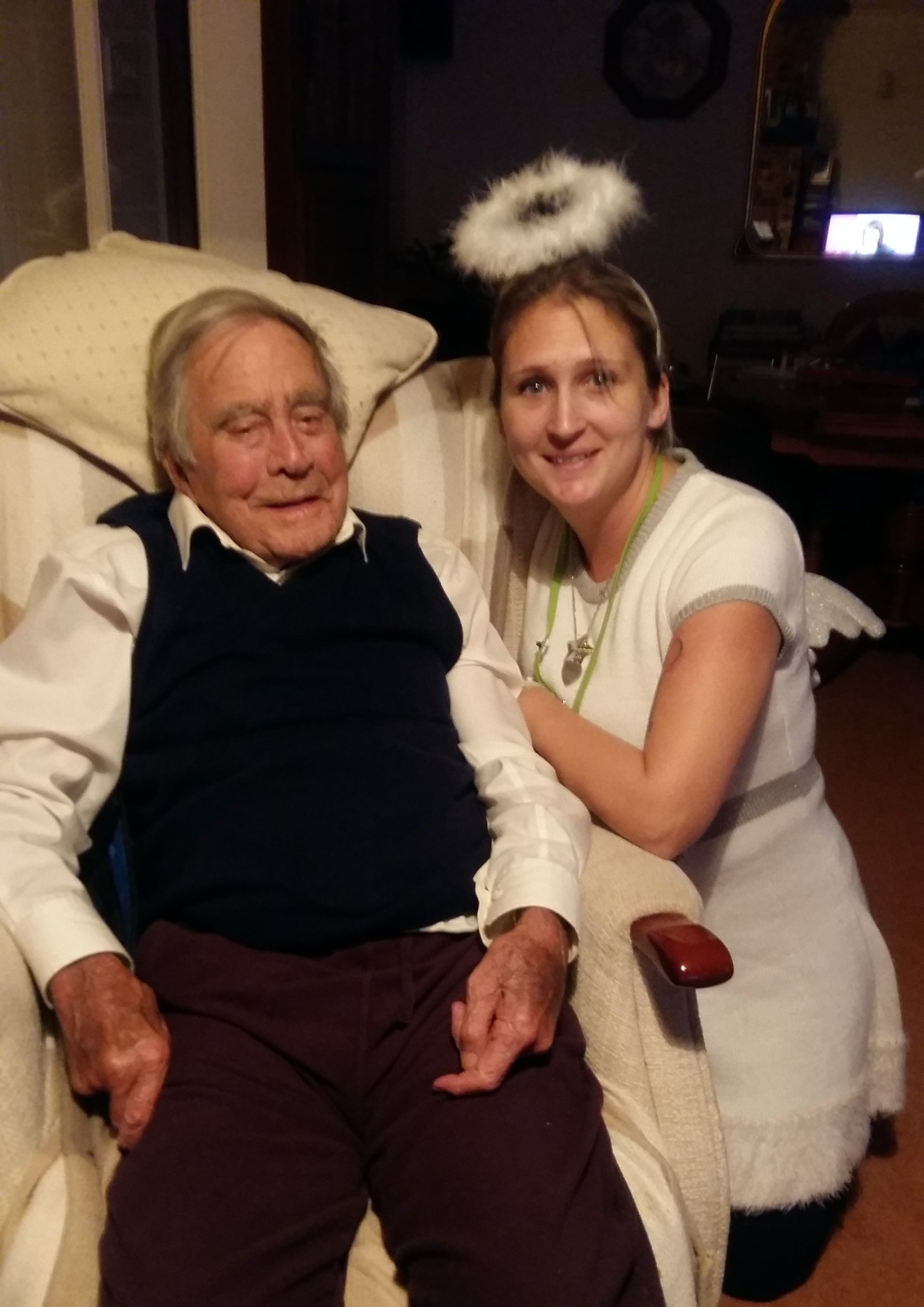 All our staff are angels - a bit of Christmas fun