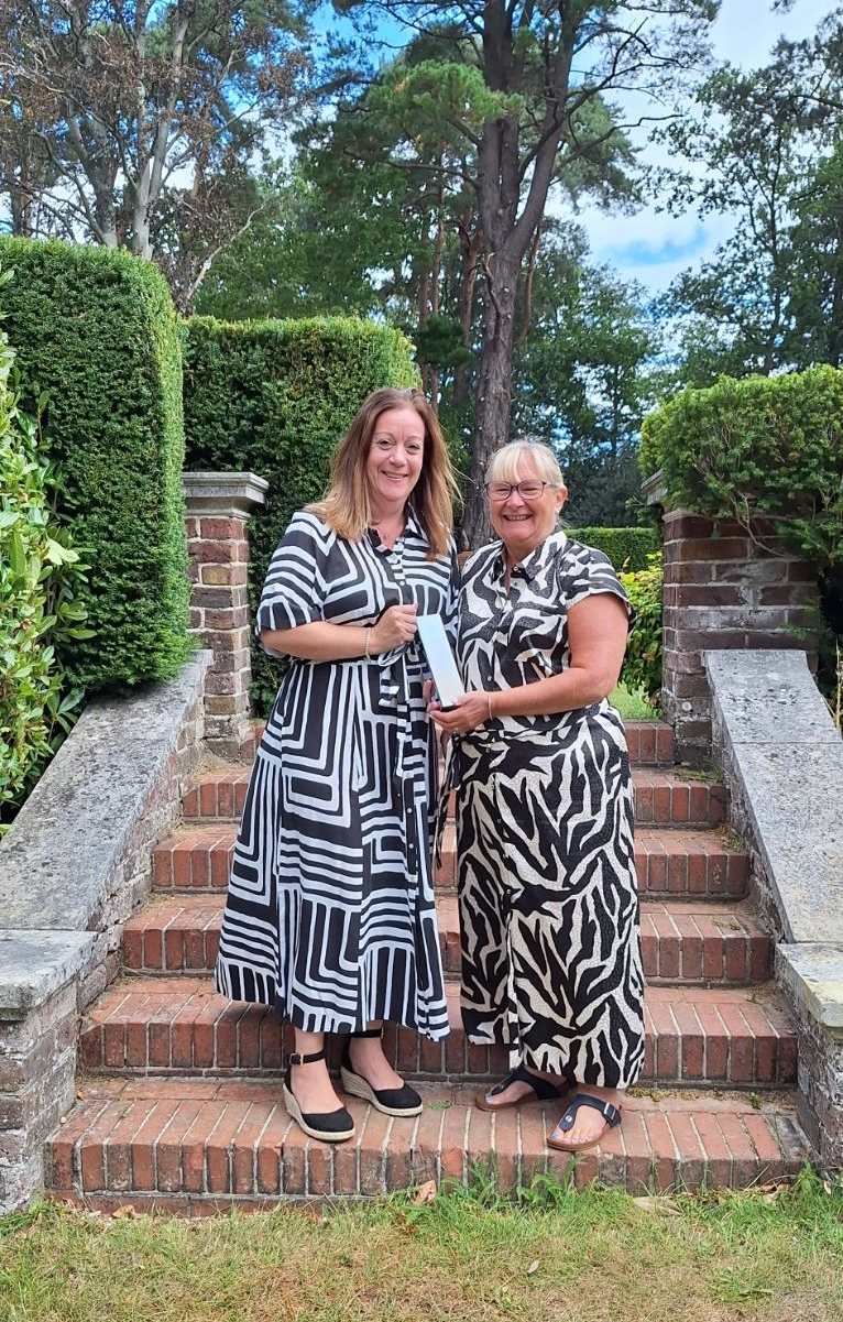 Mikilia and Christine at the 2024 awards ceremony