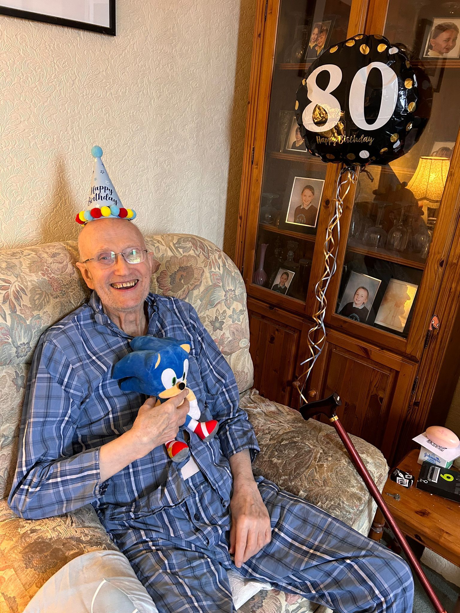 Celebrating customer's 80th