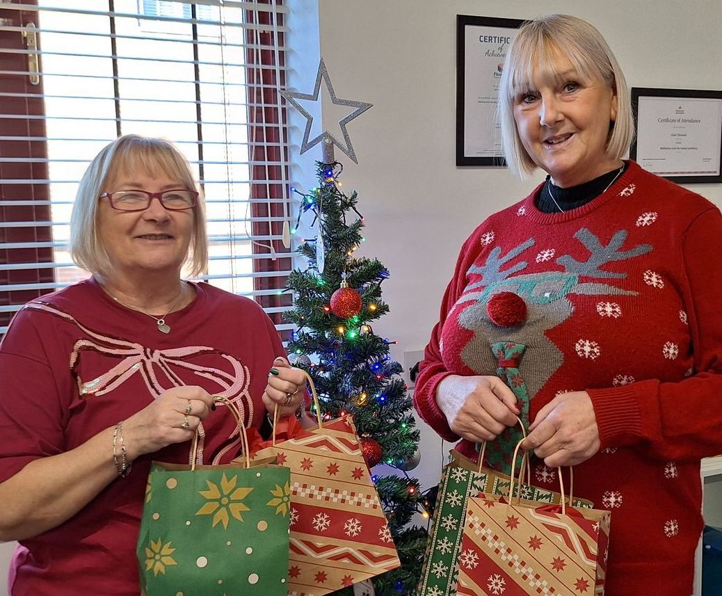 Robertsbridge office prepare staff gifts