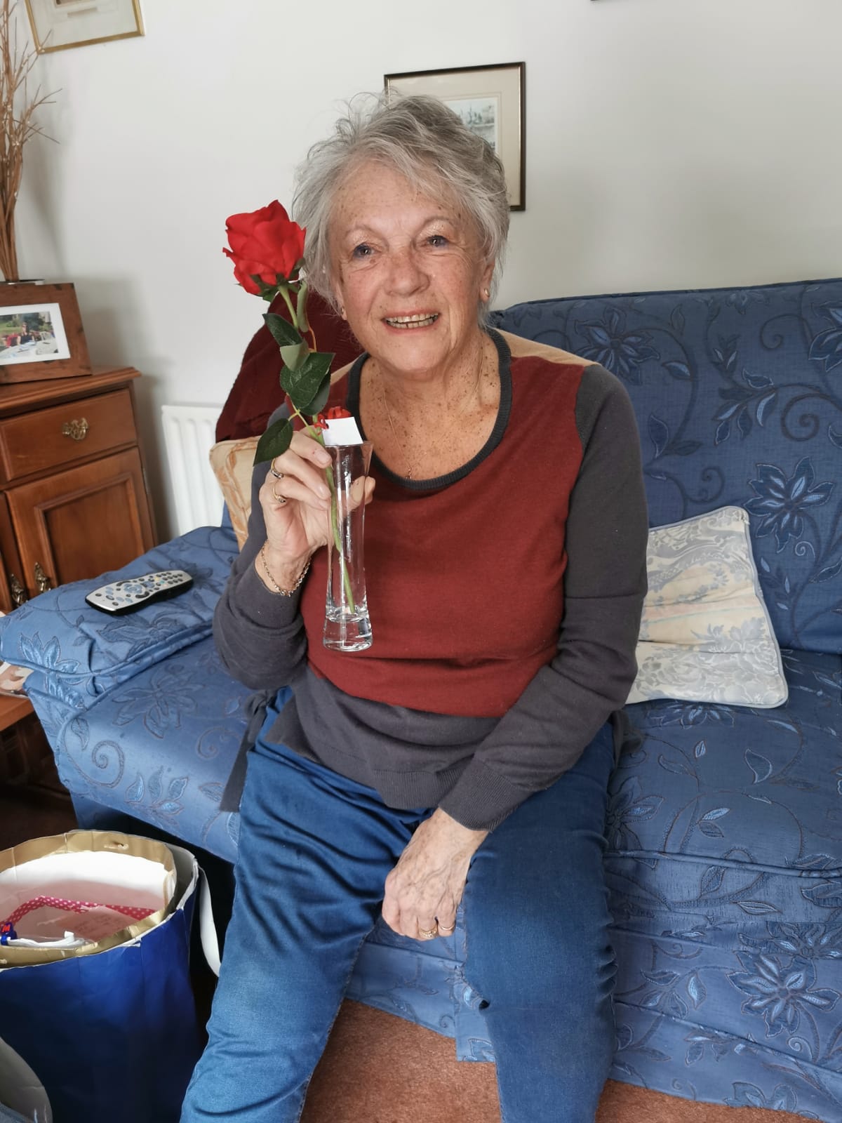 Valentine's rose - with love to our customers