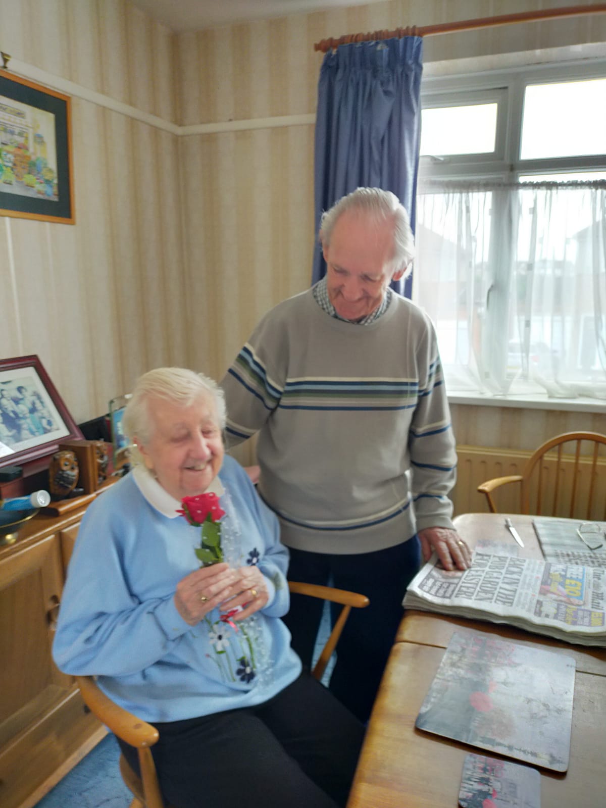 Valentine's rose - with love to our customers