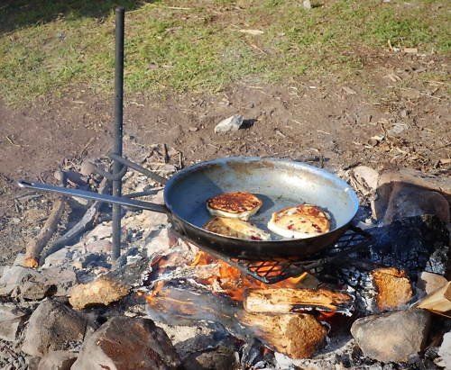 The Billy Bob is fully adjustable for convenient cooking