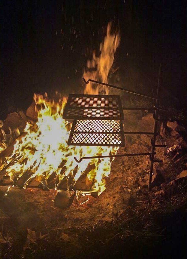 Big Daddy Set over a large fire