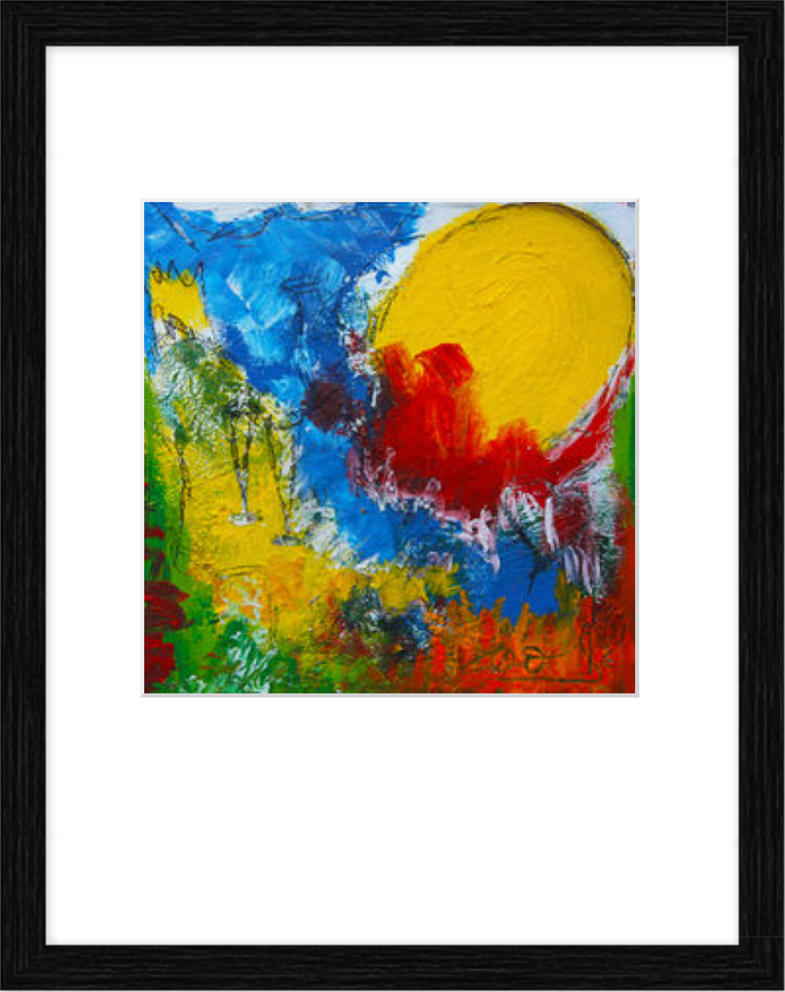 Galerie Ost - Steffen Maria Ost - Sbaiglio - Mancini Olivenöl - Kunstgemälde - KERAMIK - sommeratelier - repro