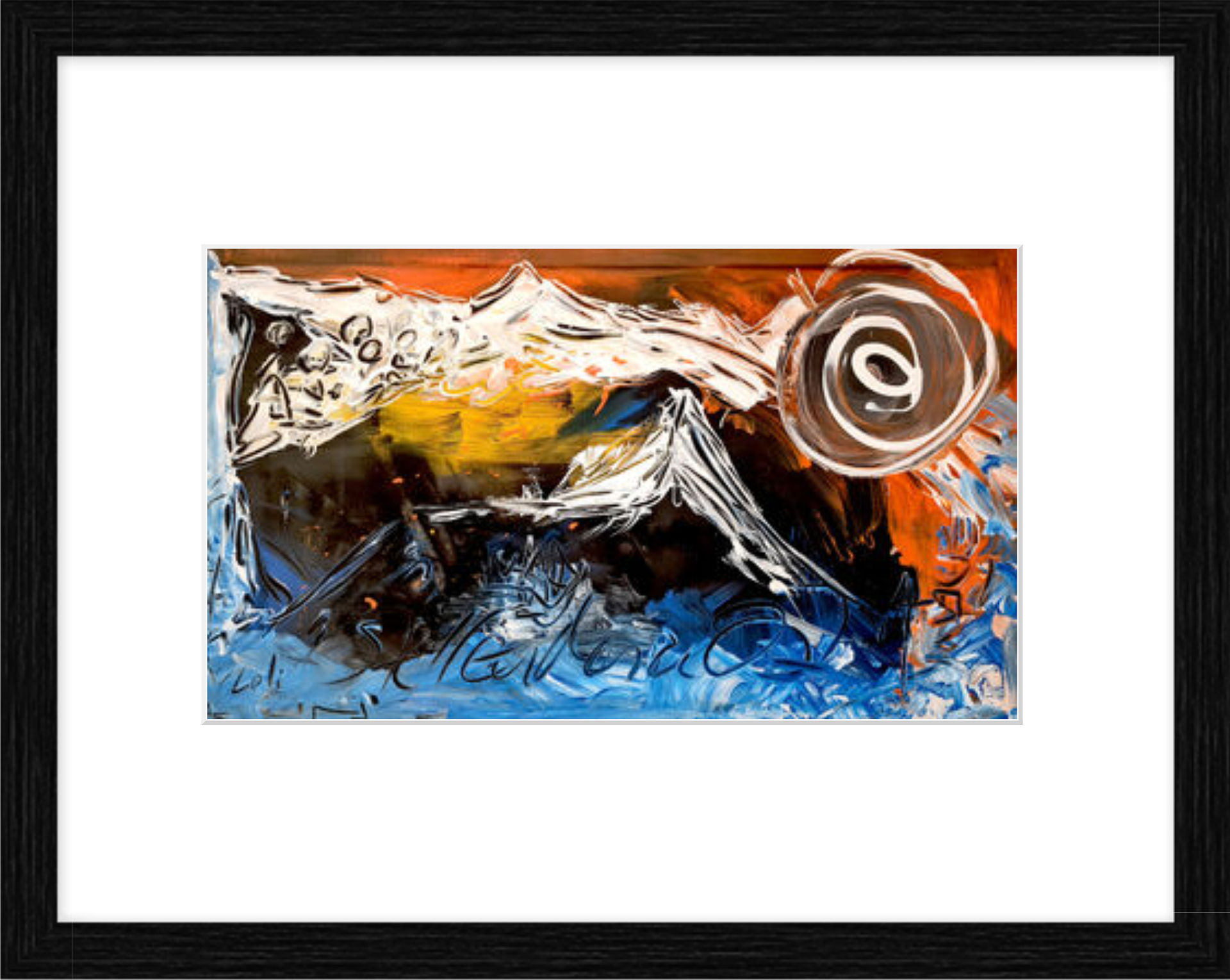 Galerie Ost - Steffen Maria Ost - Sbaiglio - Mancini Olivenöl - Kunstgemälde - KERAMIK - sommeratelier - repro