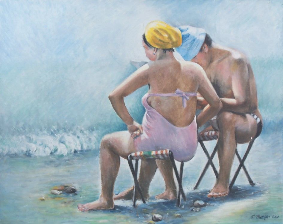 Galerie Ost - Fedor Matejak - Sbaiglio - Mancini Olivenöl - Kunstgemälde - KERAMIK - sommeratelier - repro - kunst