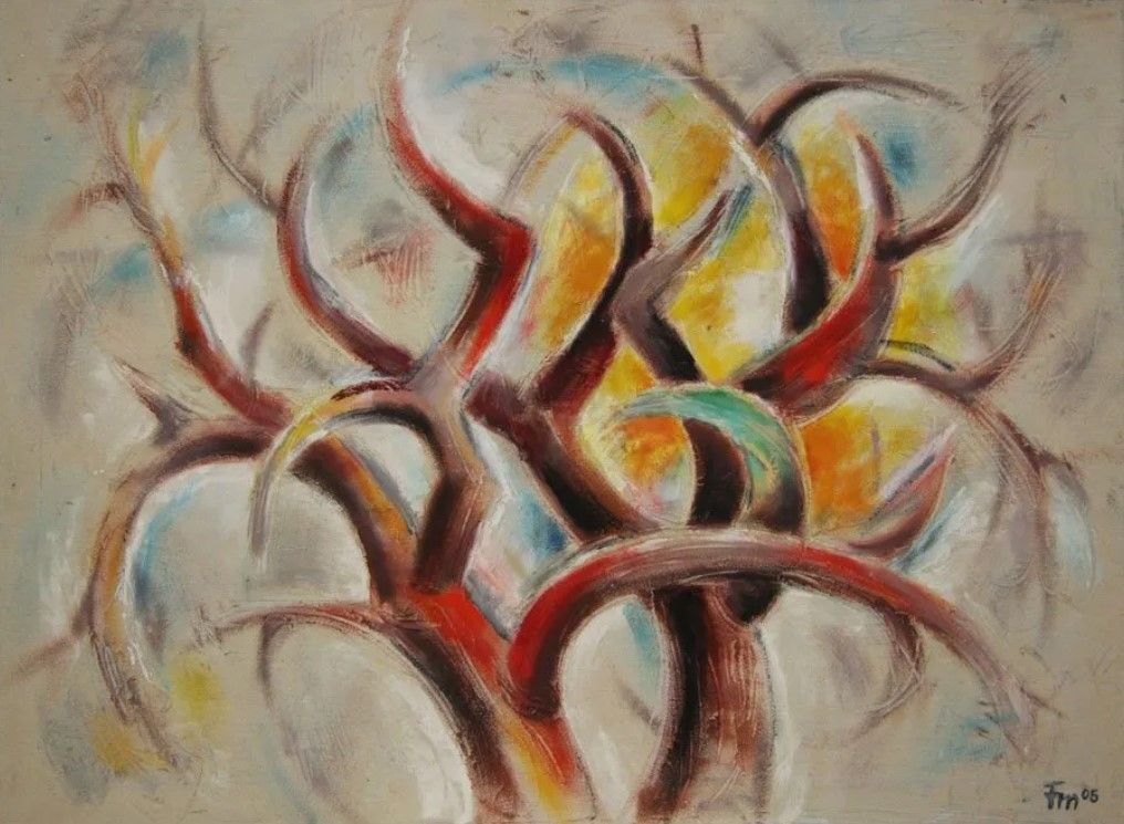 Galerie Ost - Fedor Matejak - Sbaiglio - Mancini Olivenöl - Kunstgemälde - KERAMIK - sommeratelier - repro - kunst