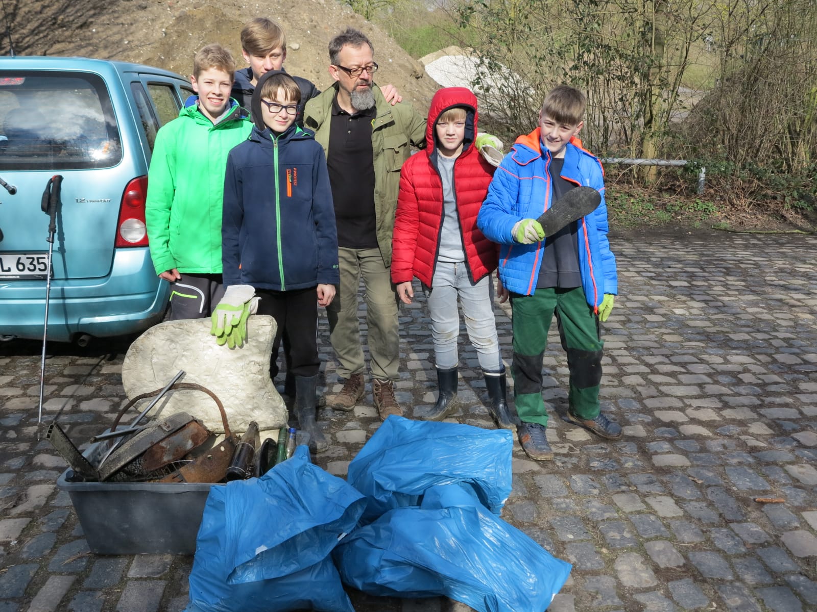 Angelfreunde Ratingen für unsere Natur in Aktion
