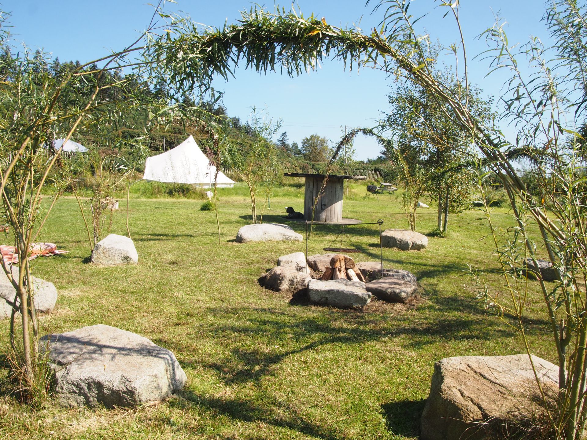 glamping, glamping ireland, ireland, accomodation, stargazing, castlewellan, tents, firepit, bbq, kitchen, forest park, views, mourne mountains, tollymore, life adventure centre