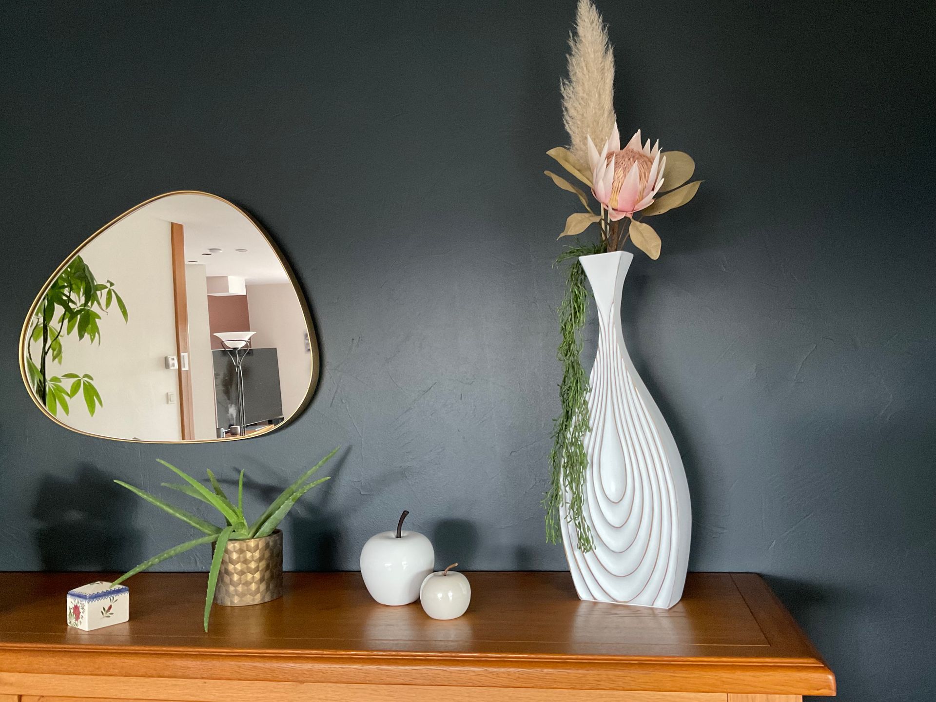 Une pièce de vie Art-Déco Zen à La Clayette