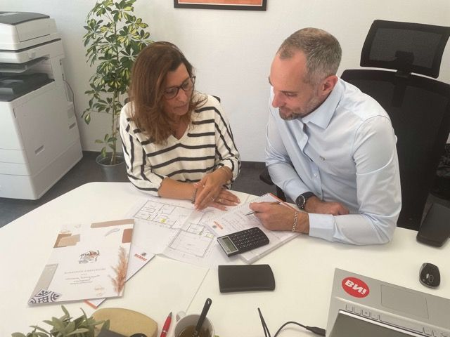 Stand Natacha LABRUYERE salon de l'habitat à Paray le Monial 2025