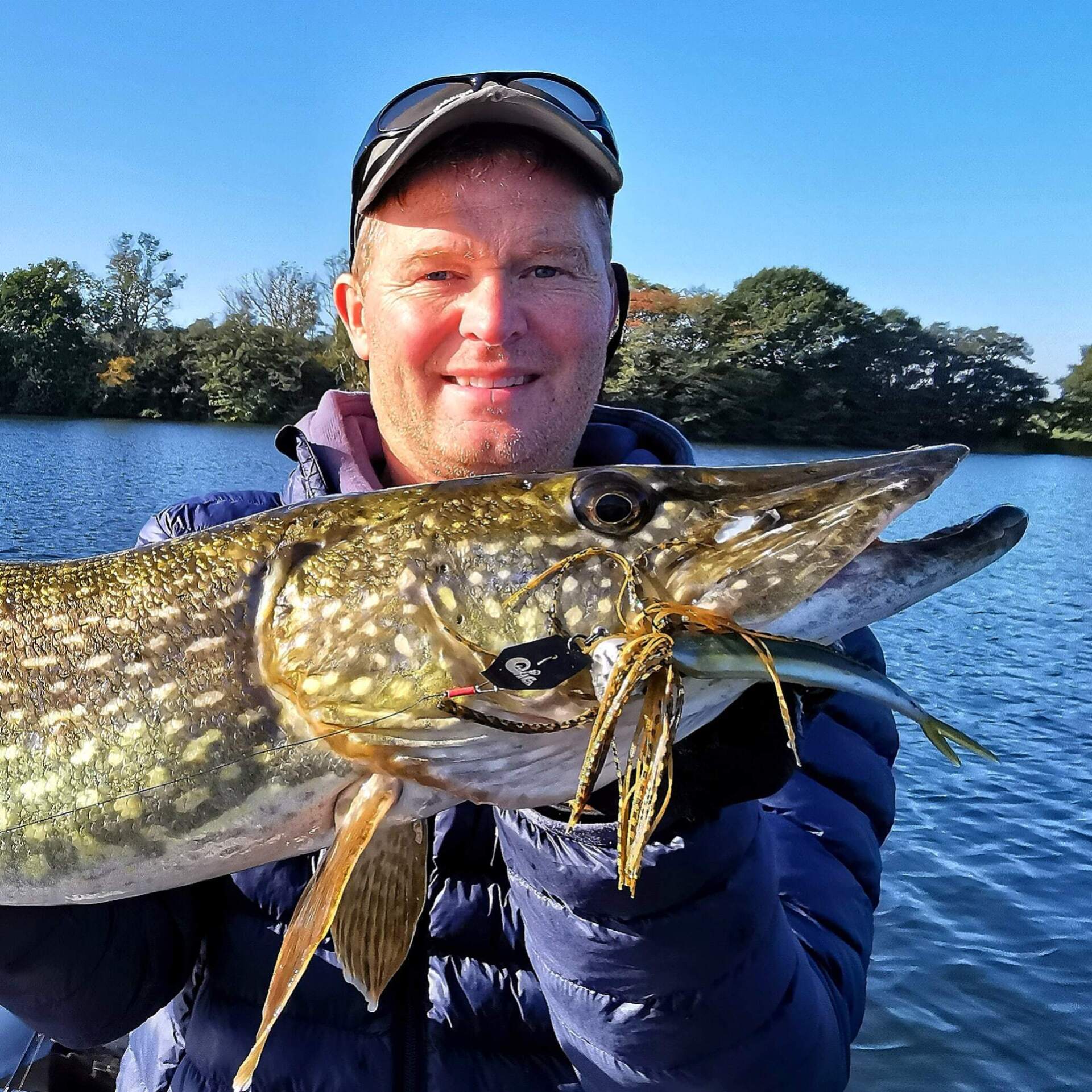 bleifreier Chatterbait fängt Hecht