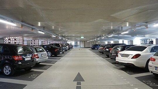 Parkhaus Parkhaus ohne Brandmeldeanlage
