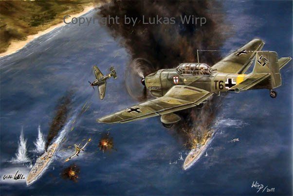 Sturzkampfbomber JU87