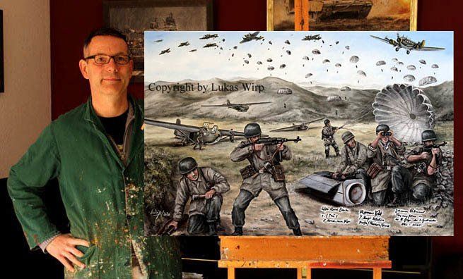 Militär Bilder Kunstmaler Lukas Wirp