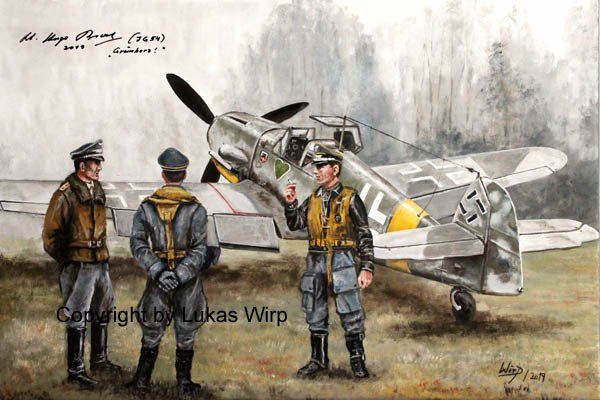 Luftwaffen Bilder Ritterkreuztraeger Bf 109 von Jagdgeschwader 54 Ritterkreuz