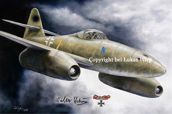 Bilder der ME 262 Duesenjaeger Messerschmitt ME262