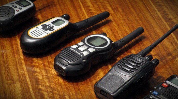 los mejores walkie talkies