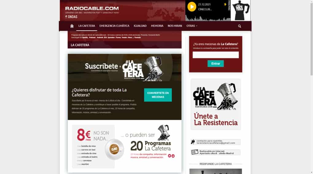 radio de cable online