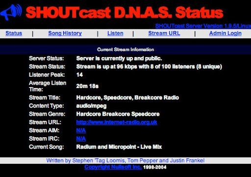 servidor radio por internet