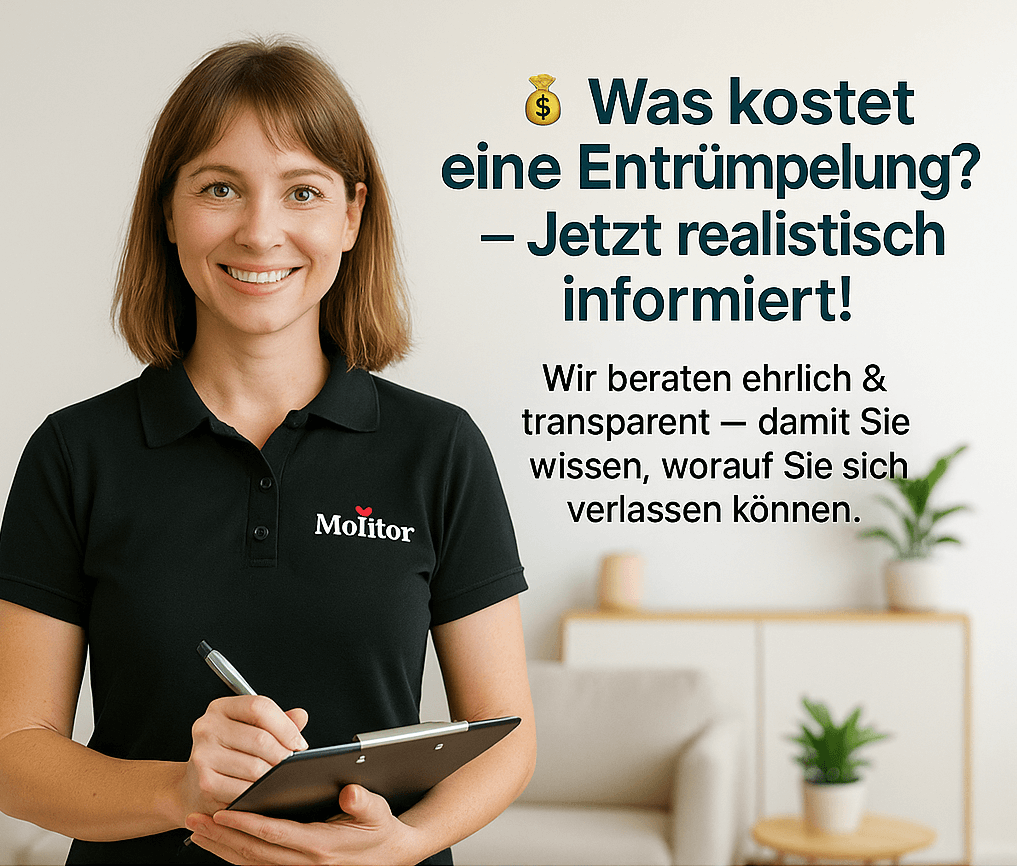 Was kostet eine Entrümpelung? – Realistische Preise & transparente Beratung bei Gerald Molitor