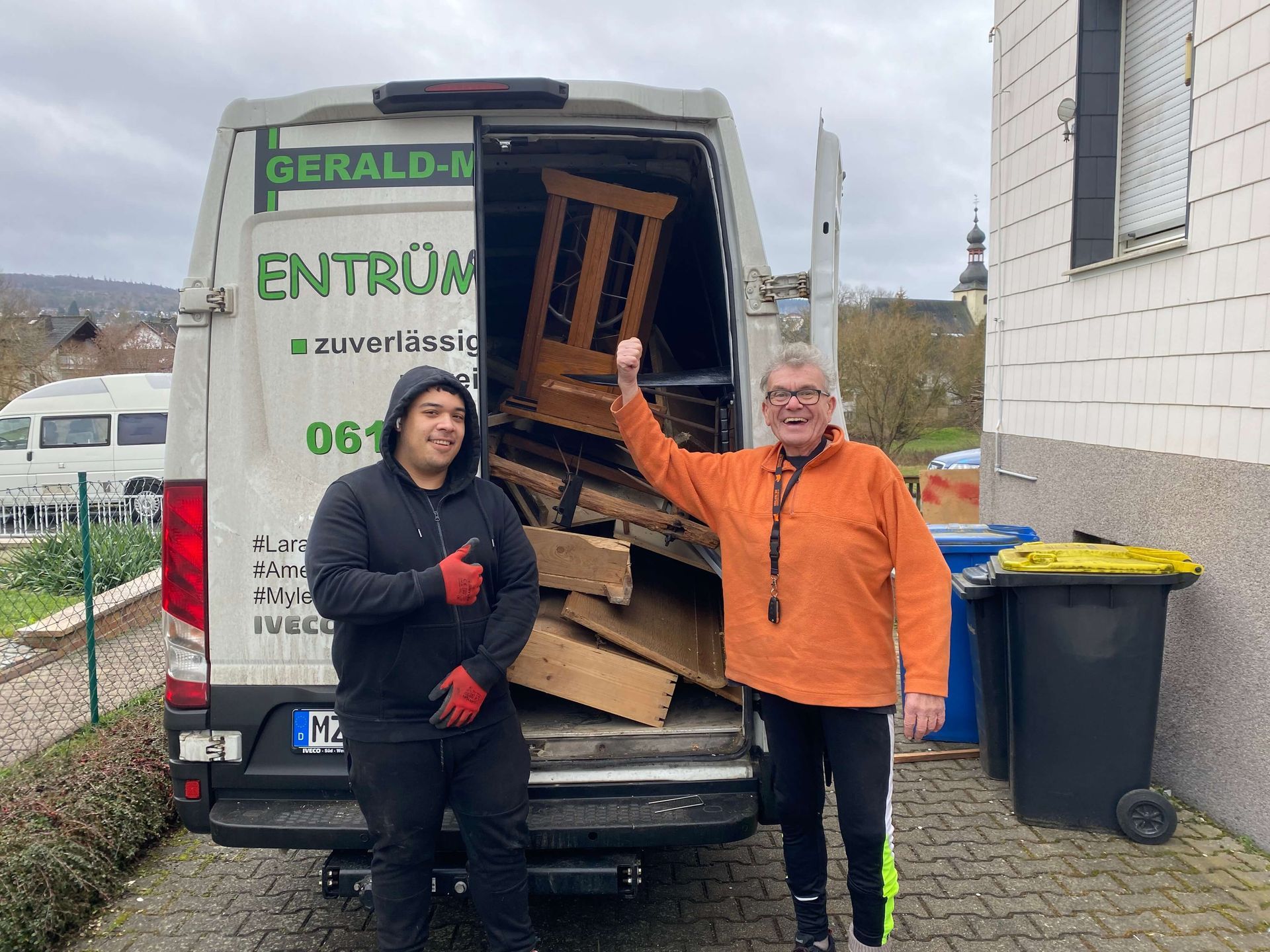 Entrümpelungsfirma Molitor bei einer Haushaltsauflösung ohne Vermittler im Rhein-Main-Gebiet