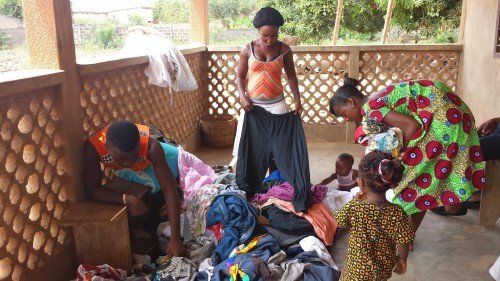 unsere Spenden kamen in Afrika an.