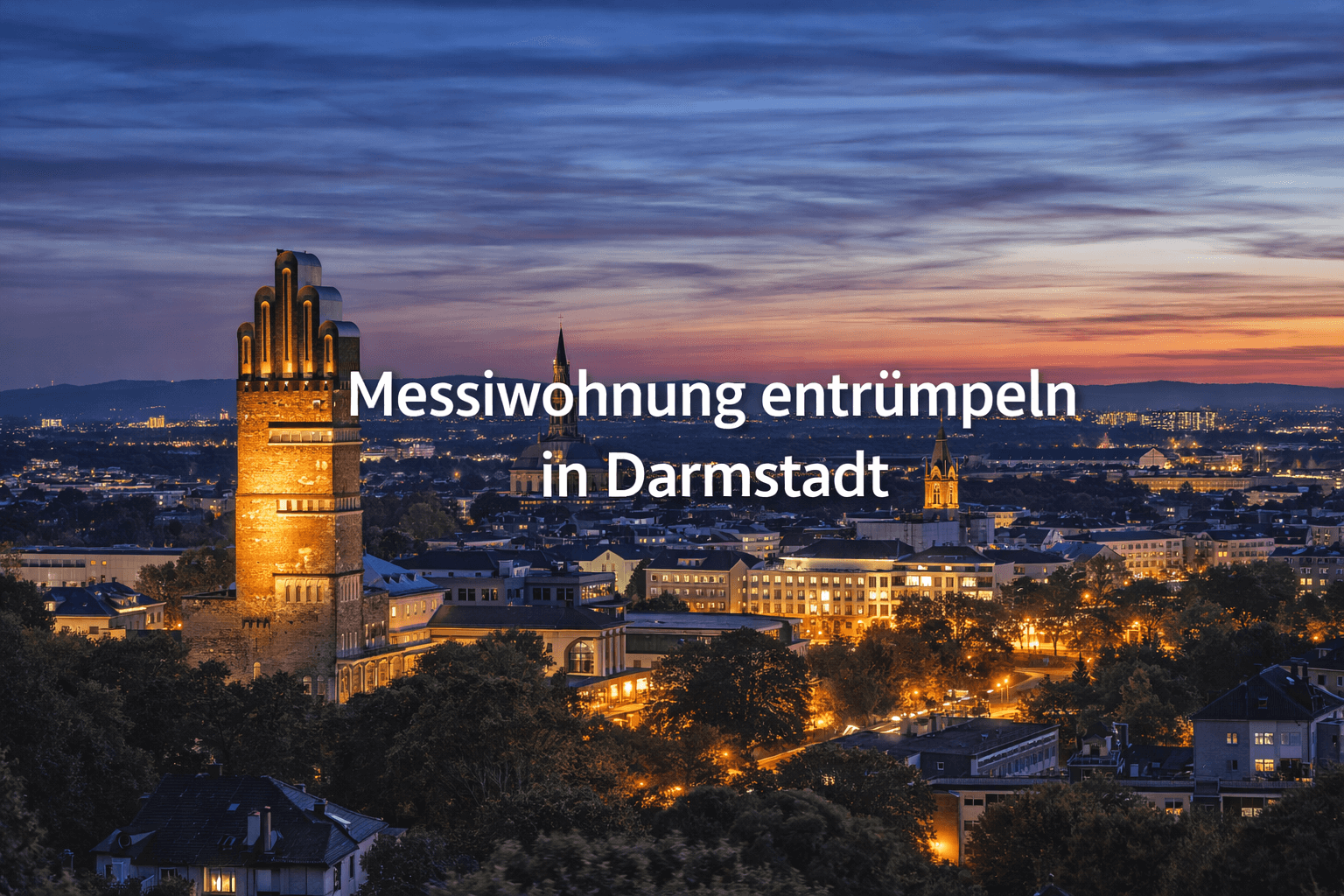 Messiwohnung entrümpeln in Darmstadt – professionelle Entrümpelung stark vermüllter Wohnungen durch die Entrümpelungsfirma Molitor