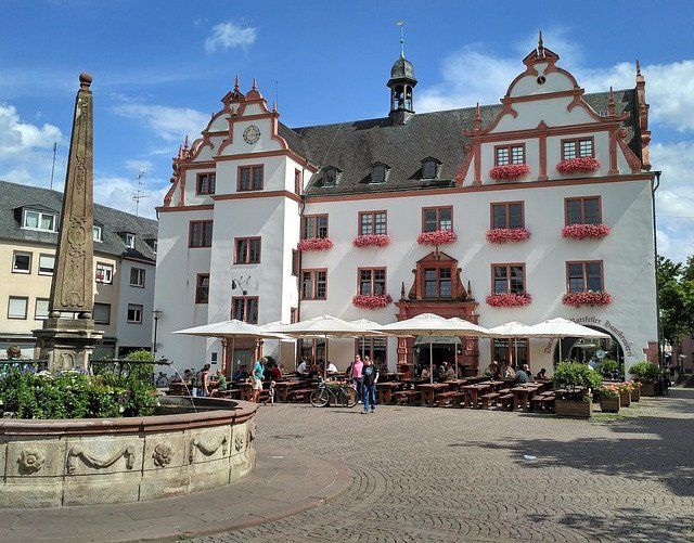 Ein Haus in Darmstadt