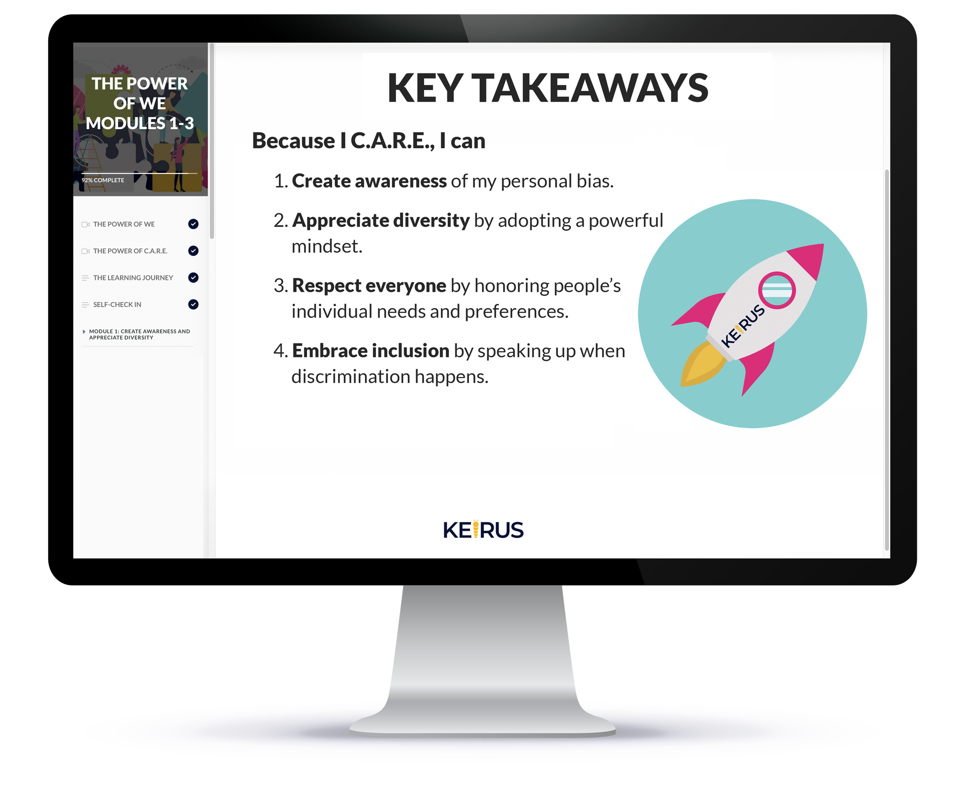 Deploy employee training that is efficient, trackable and relevant to the work being done