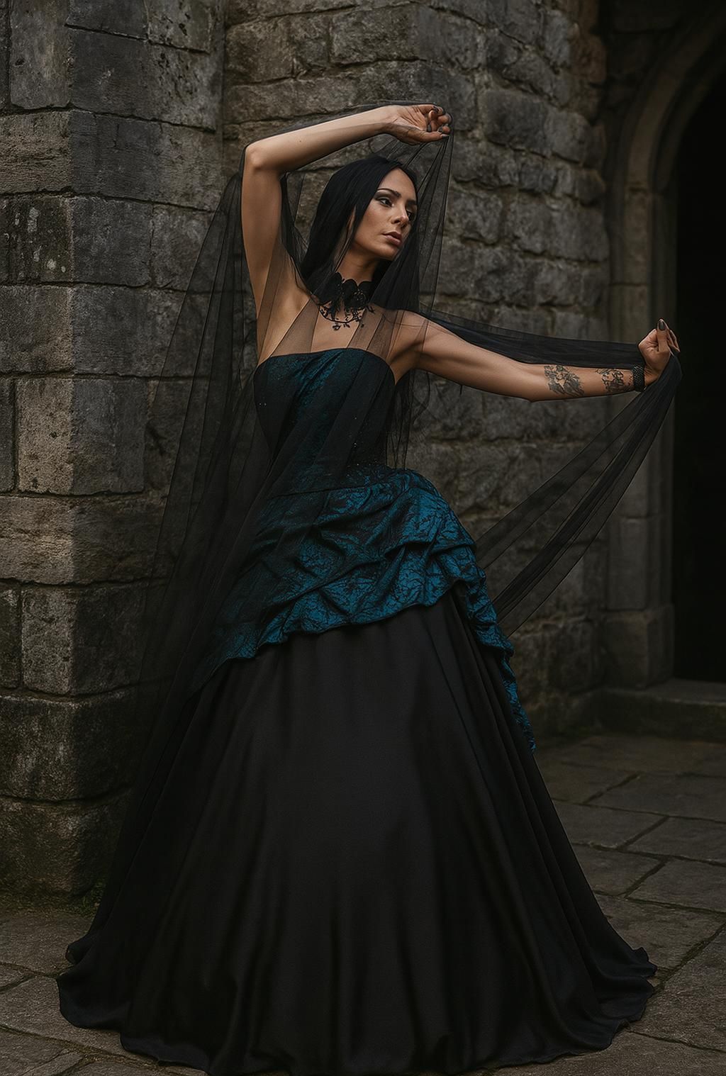 Victorian Wedding dress special Dark
