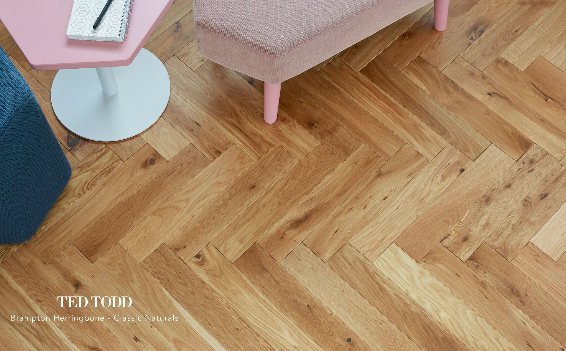 Ted Todd Herringbone flooring