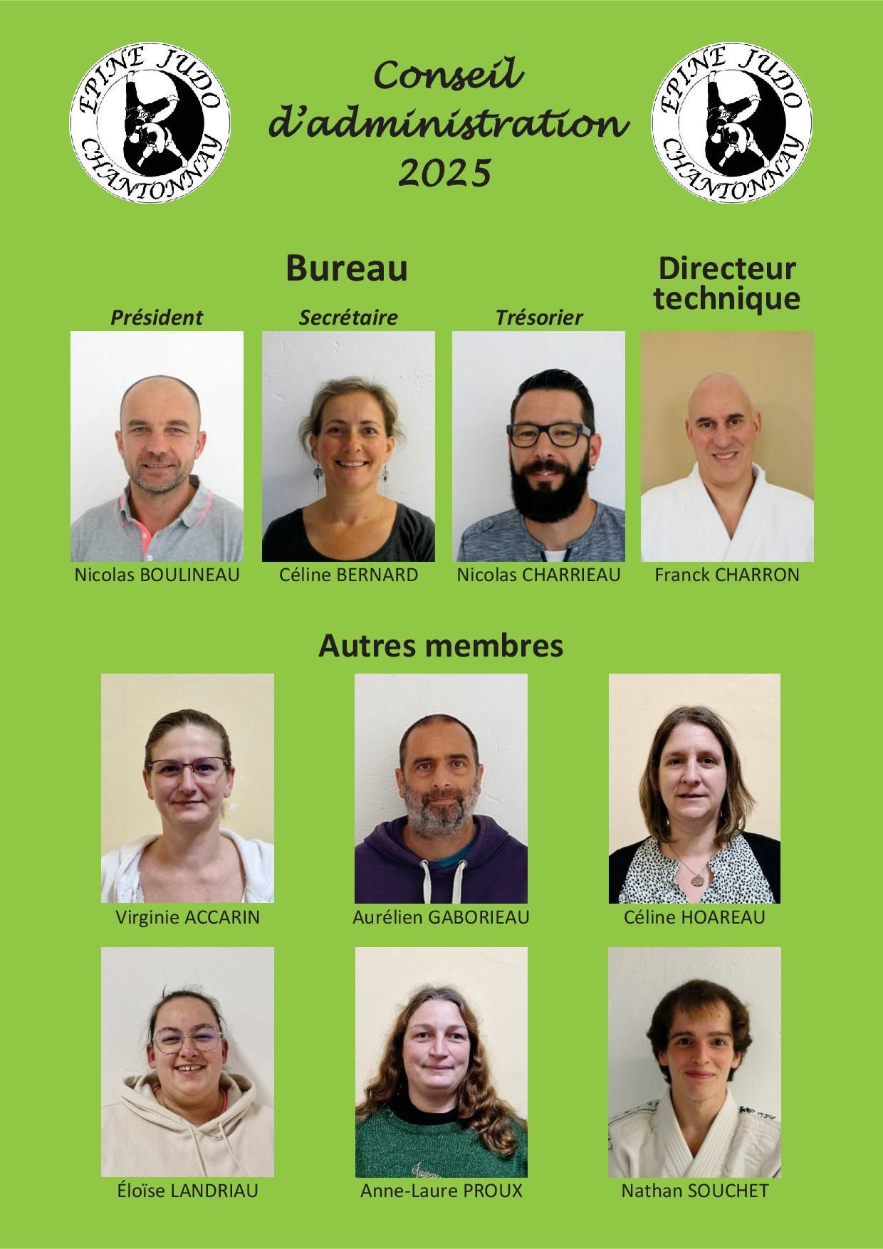 LE CONSEIL LE CONSEIL D'ADMINISTRATION